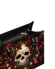 Skull Noel Leather Handbag