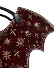 Crimson Hallow Bat Wing Bag