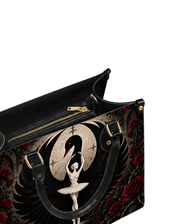 Rose Waltz Leather Handbag