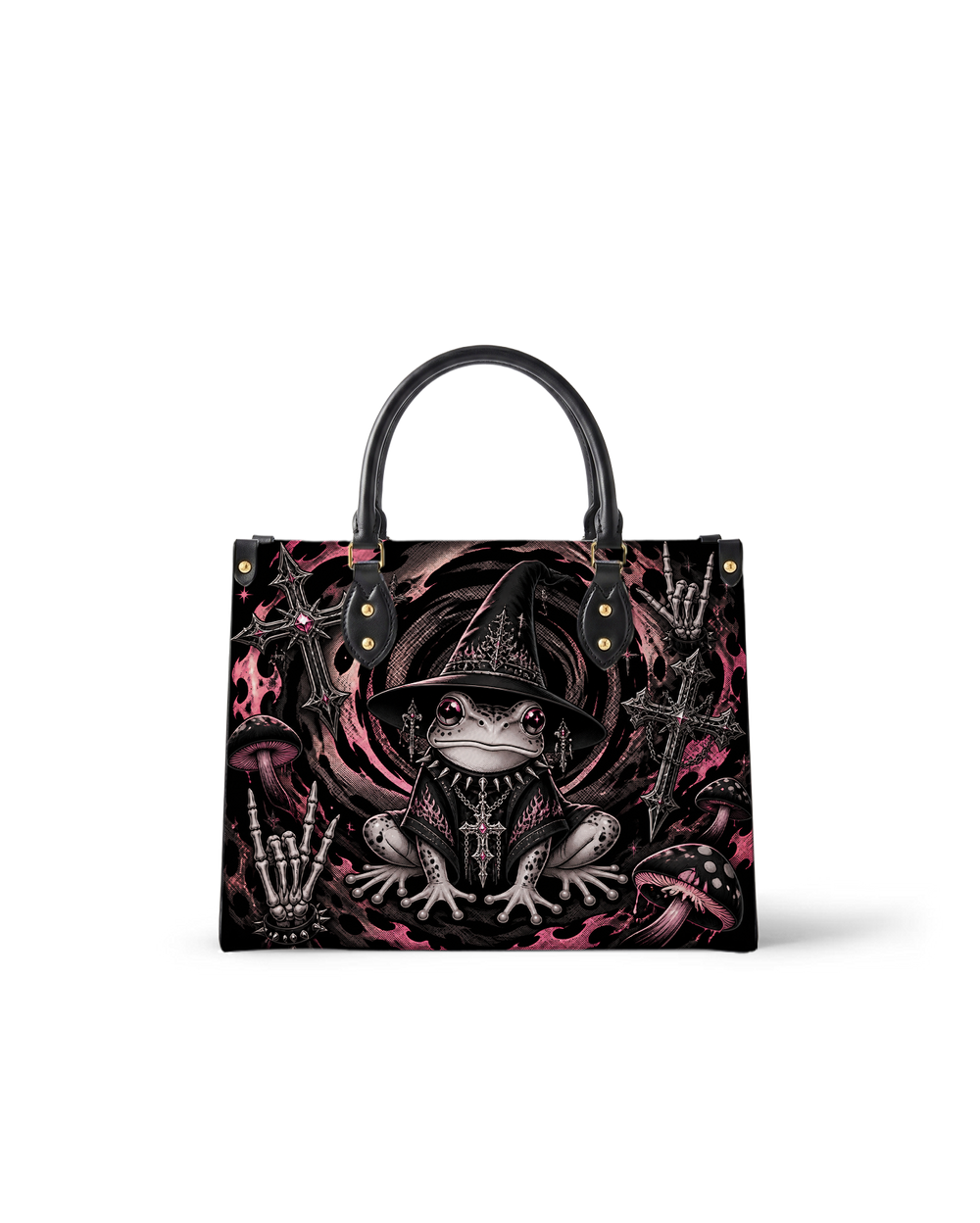 Gloom Toad Leather Handbag