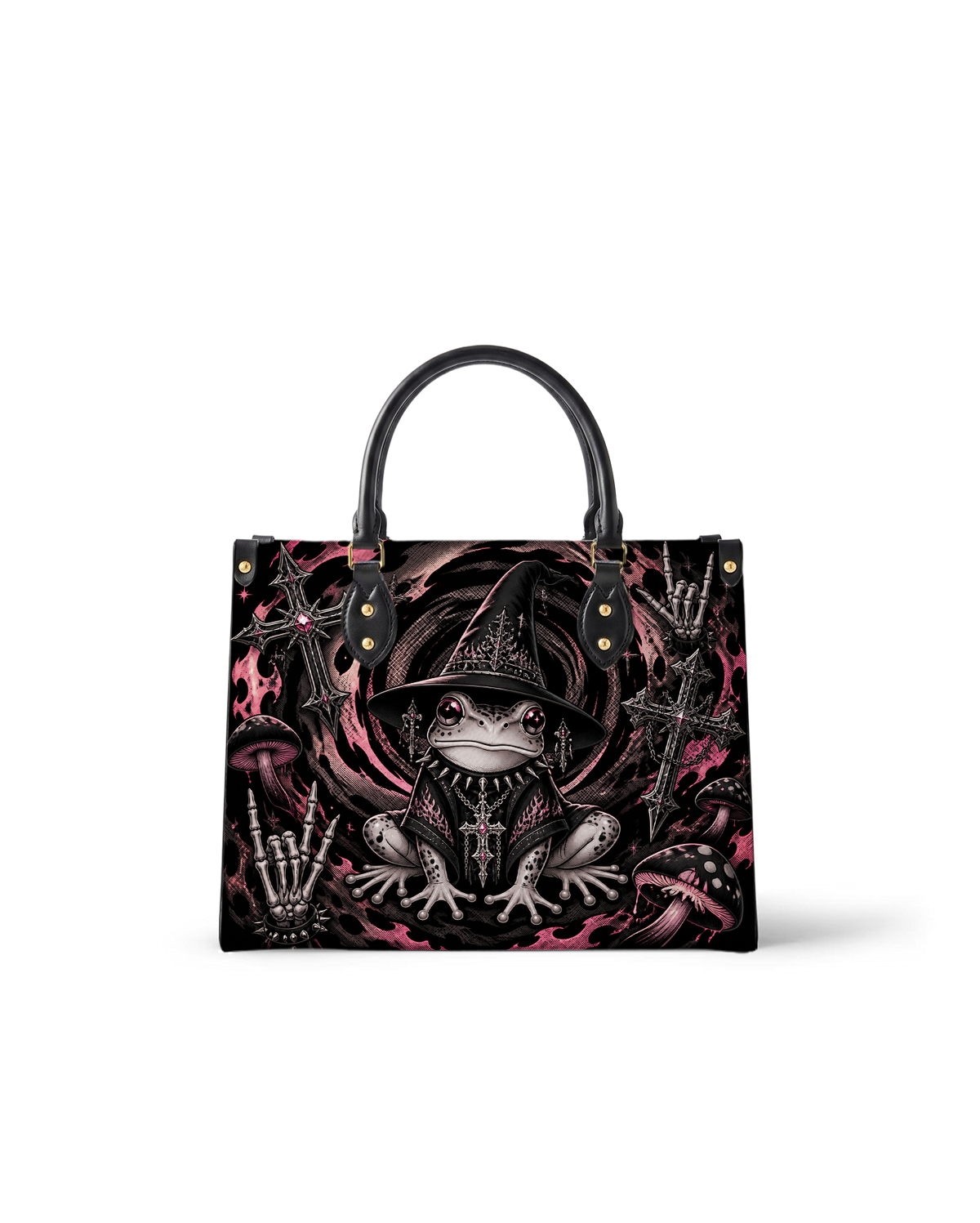 Gloom Toad Leather Handbag