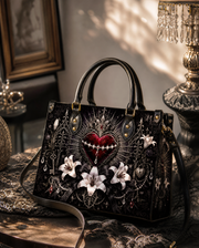 Lume Veil Leather Handbag