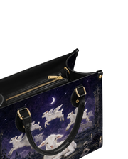 Lunamb Leather Handbag