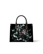 Teal Requiem Leather Handbag