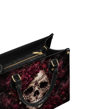 PearlSkull Leather Handbag