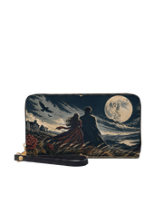 Fading Devotion  Long Zip Wallet