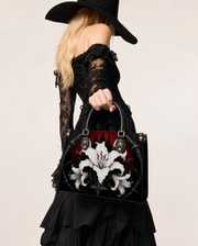 Thorn Lily Leather Handbag
