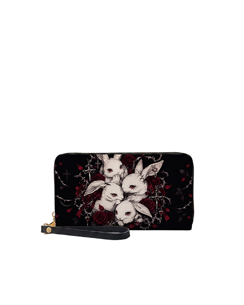 Crimson Lapin Mini Wallet