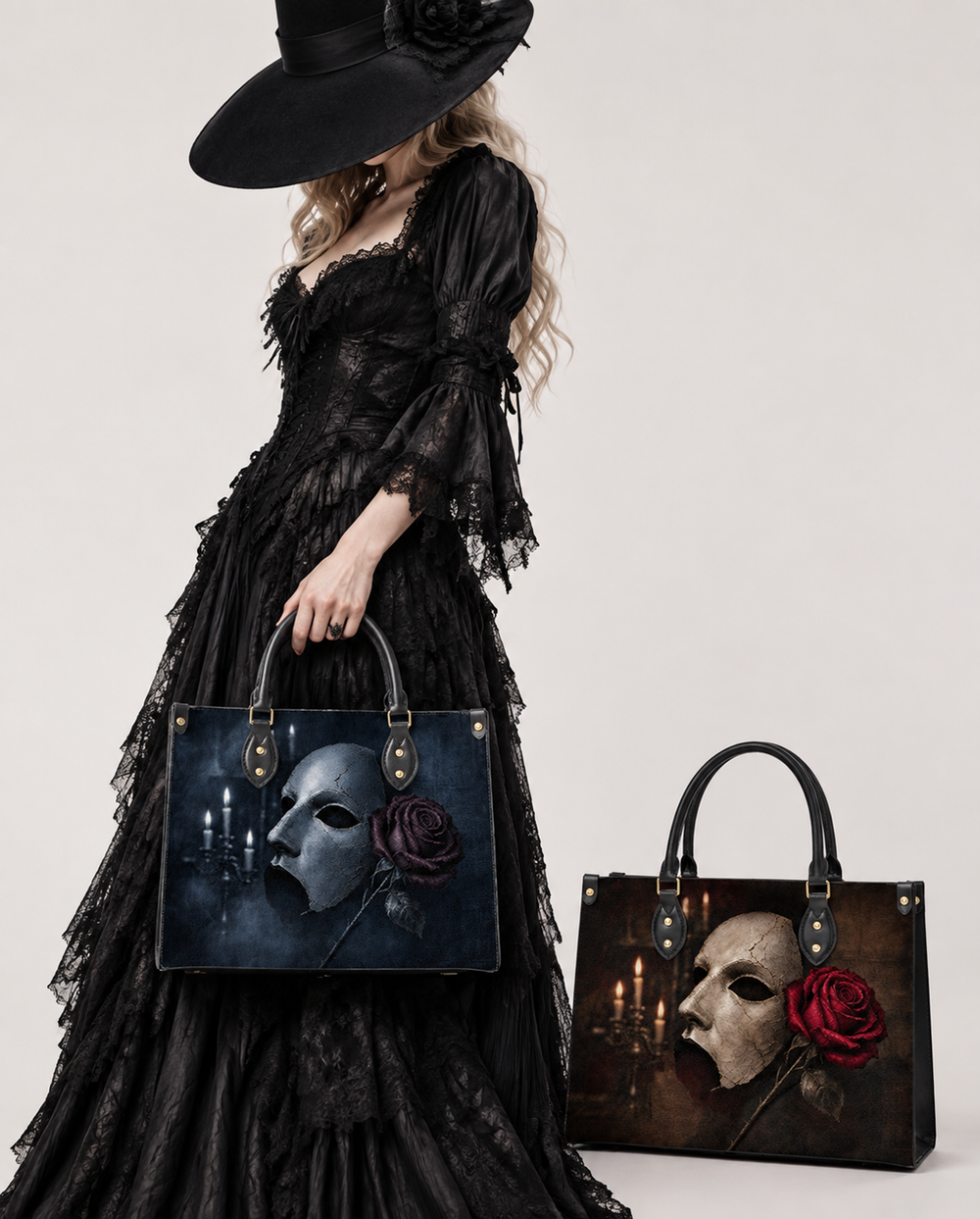 Dual Mask Dual-Persona Tote