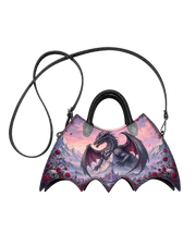 Crimson Dragon Realm Bat Wing Bag