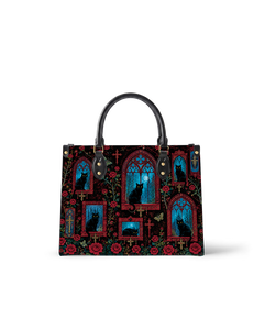 Vitrailnoir Leather Handbag