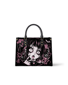 Saccharine Wrath Leather Handbag