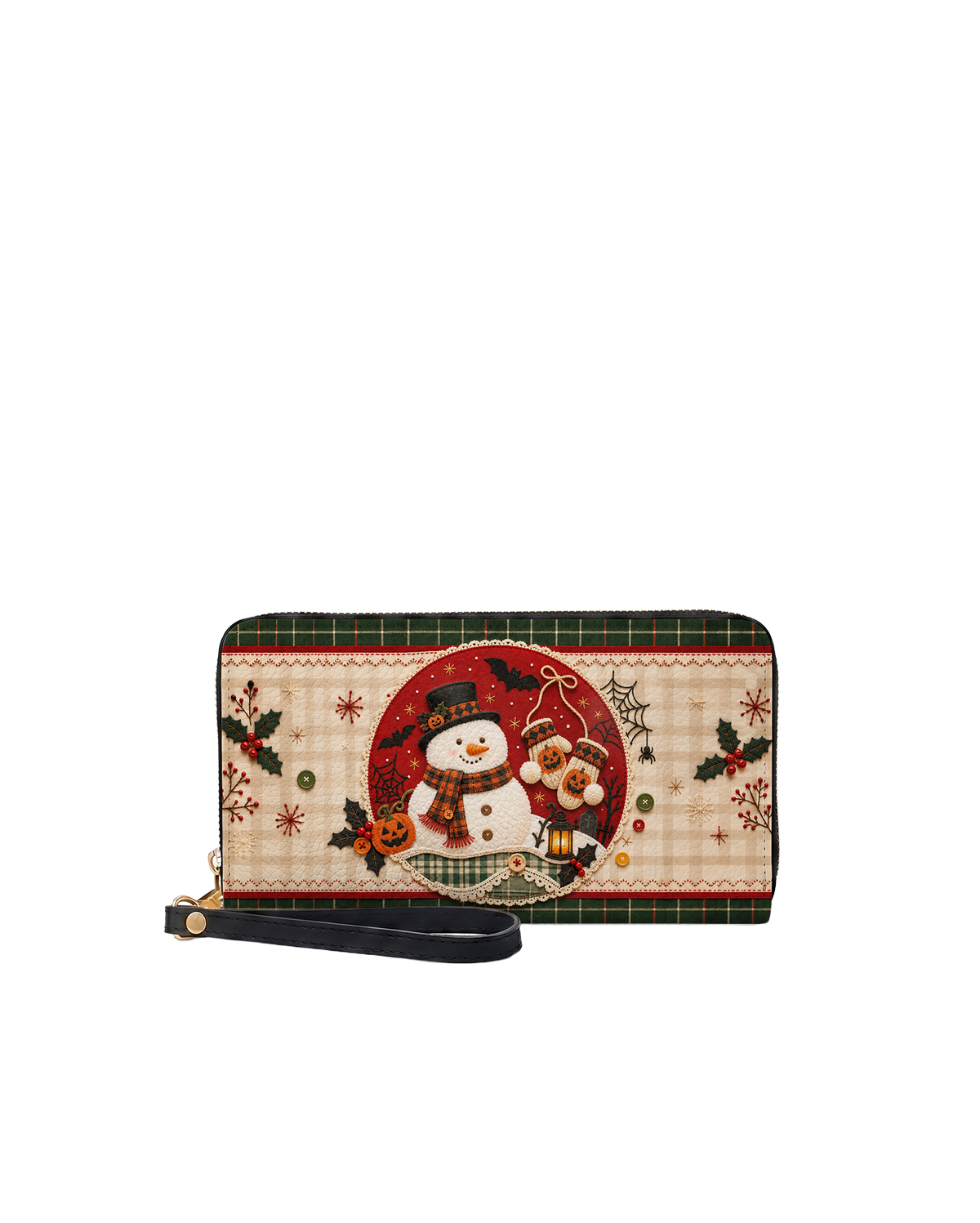 Frost Gnome Long Zip Wallet