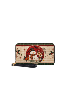 Frost Gnome Long Zip Wallet