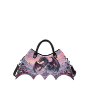 Crimson Dragon Realm Bat Wing Bag