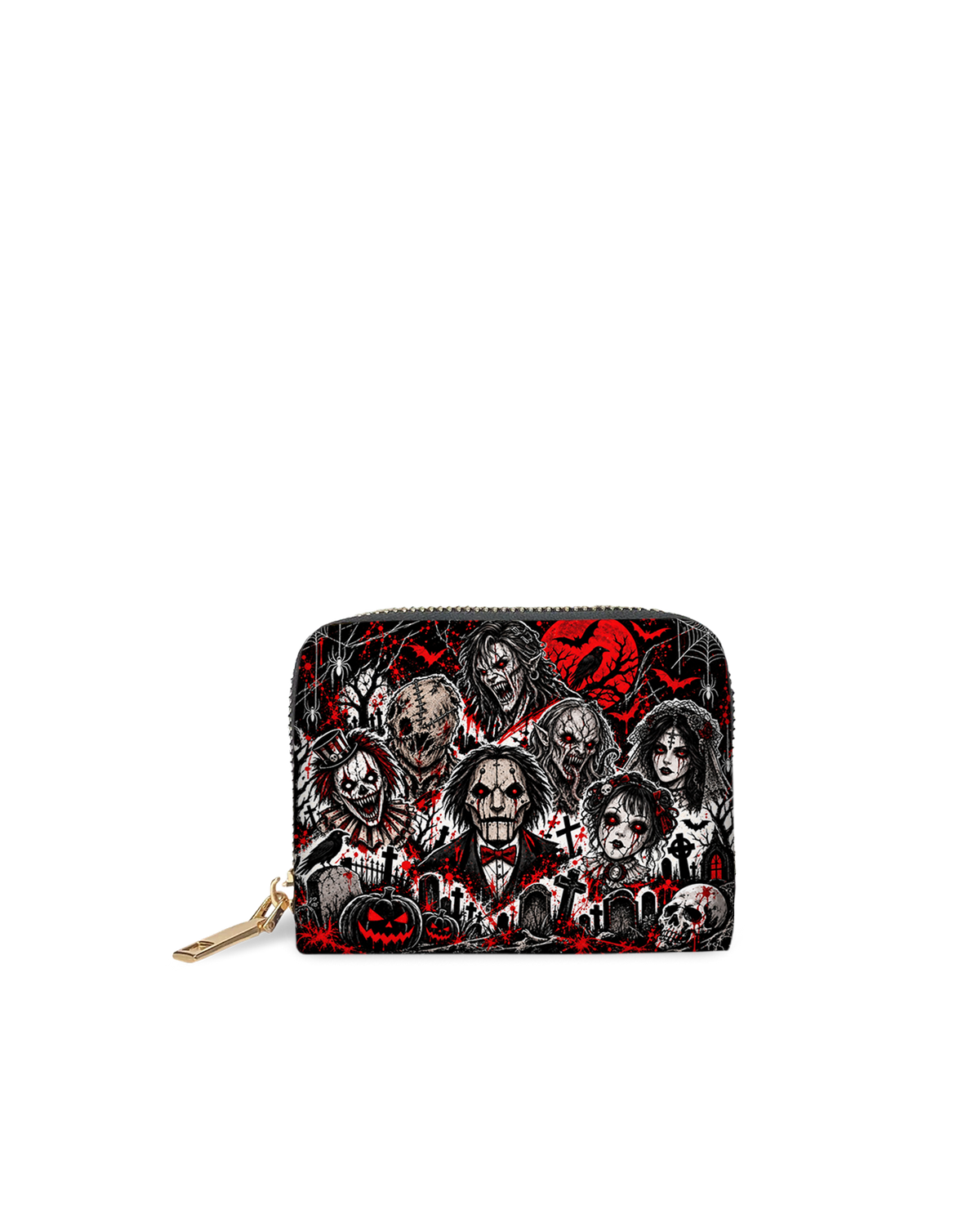 Red Tomb Mini Wallet