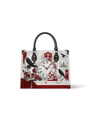 Chronophage Leather Handbag