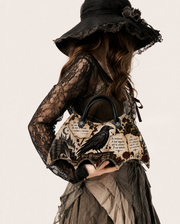 Vintage Ode Bat Wing Bag
