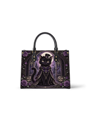 Vespercat Leather Handbag