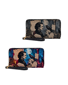 Raven Verse Long Zip Wallet