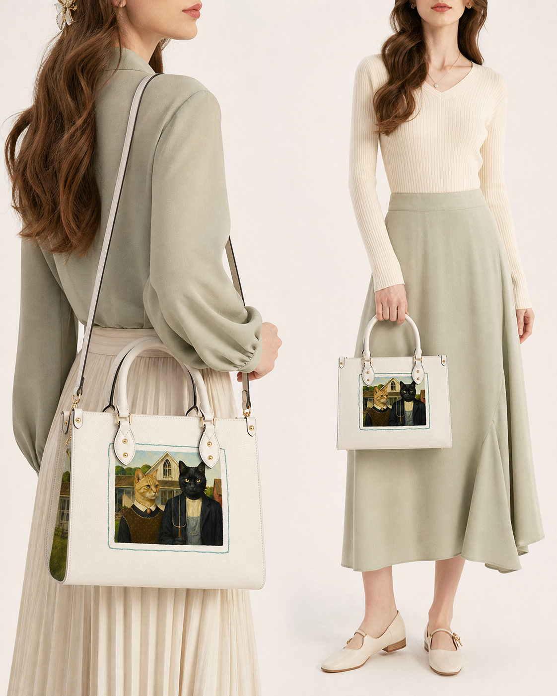 Gothicat Leather Handbag