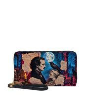 Raven Verse Long Zip Wallet