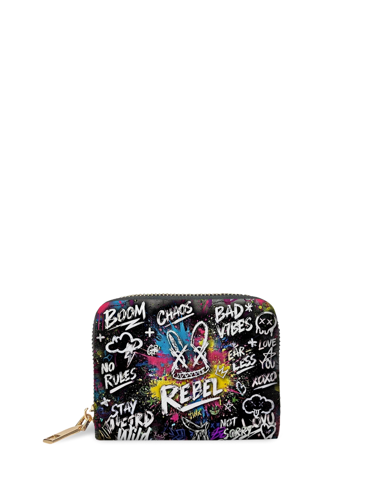 DIY Paint-Your-Own Rebel Bunny Bag (Paints Not Included) Mini Wallet