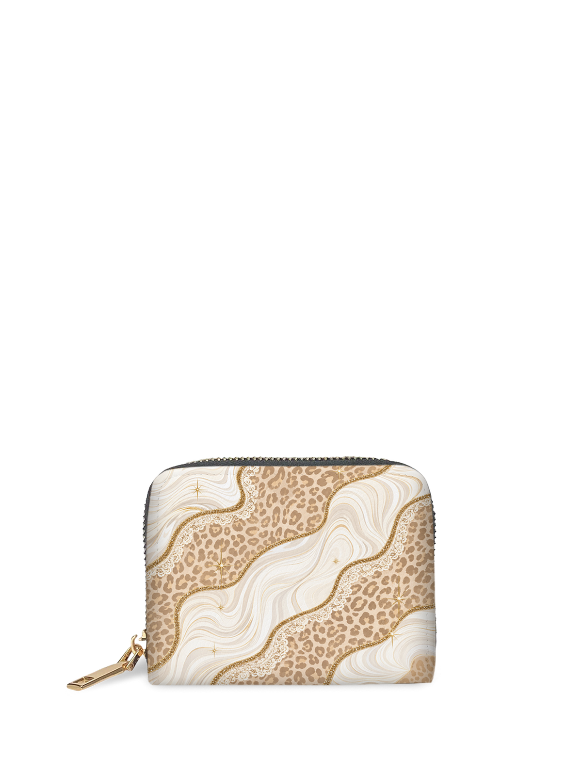 Cream Drift Mini Wallet