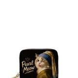 Pearl Meow Mini Wallet