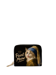 Pearl Meow Mini Wallet