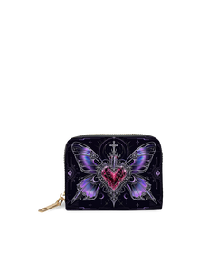 Sacred Heart Butterfly Mini Wallet