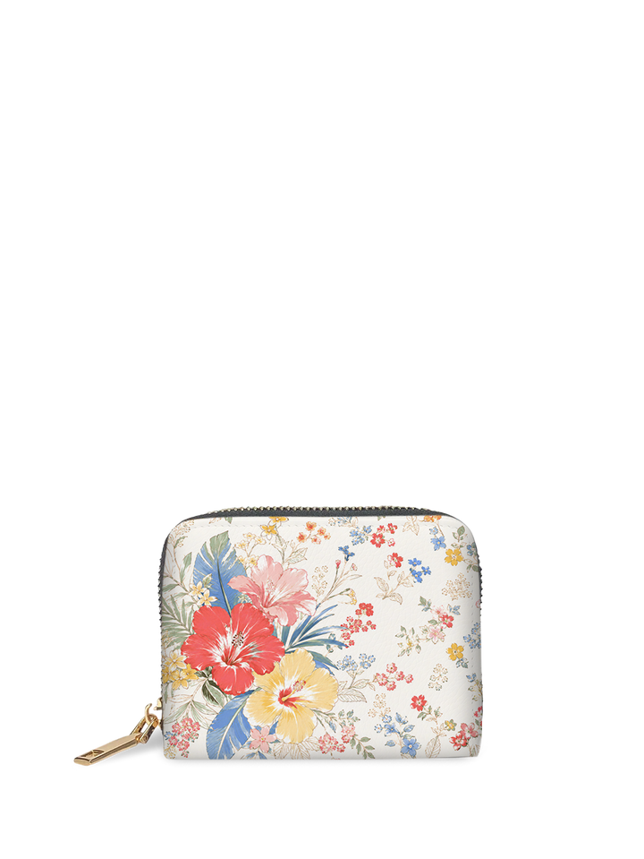 Hibiscus Breeze Mini Wallet
