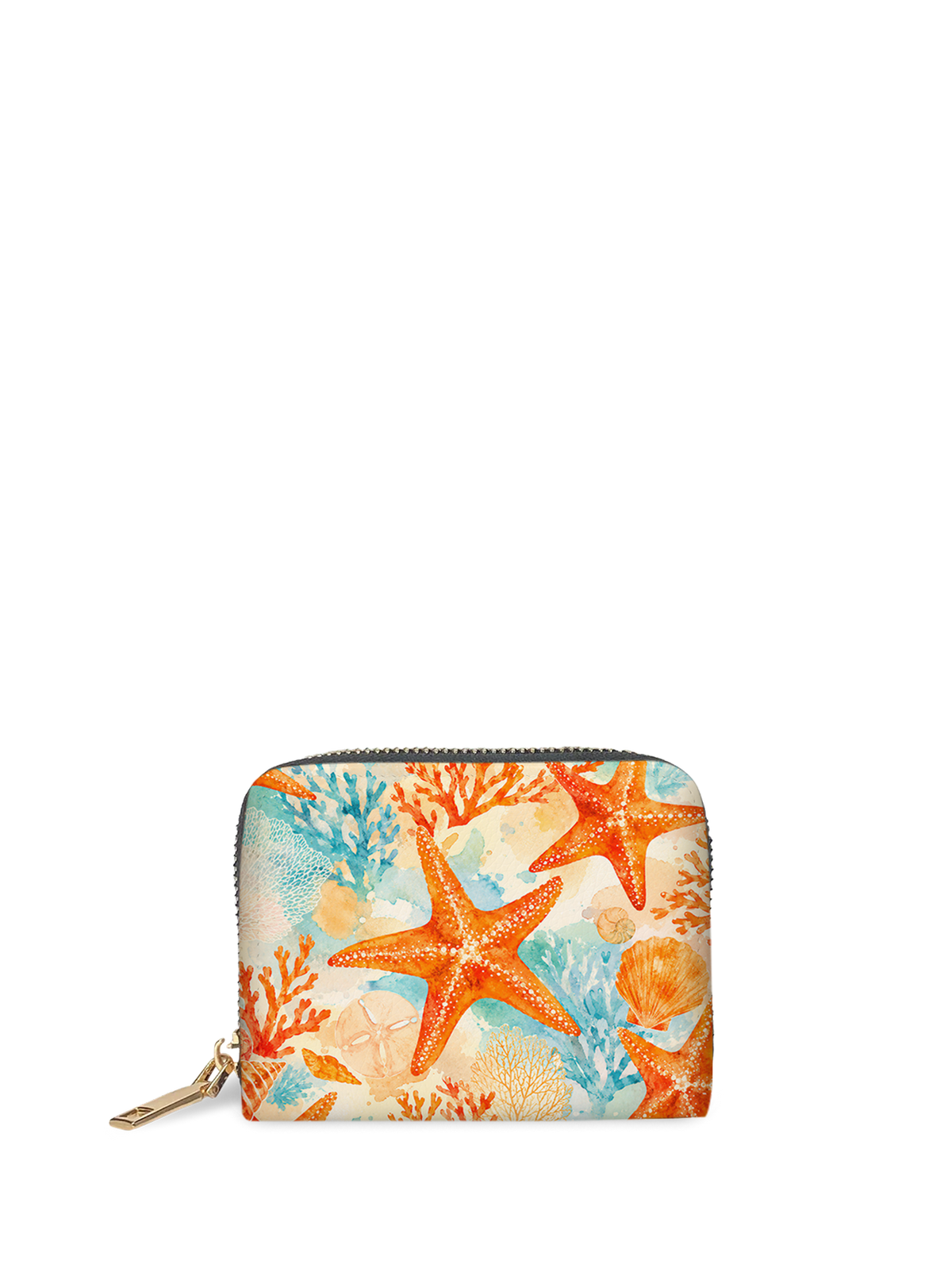 Coral Star Mini Wallet