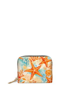 Coral Star Mini Wallet