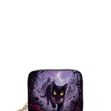 Violet Moon Feline Mini Wallet