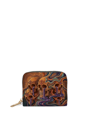 Skull Vortex Mini Wallet