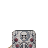 Bone Scroll Mini Wallet