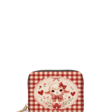 Ruby Lamb Mini Wallet