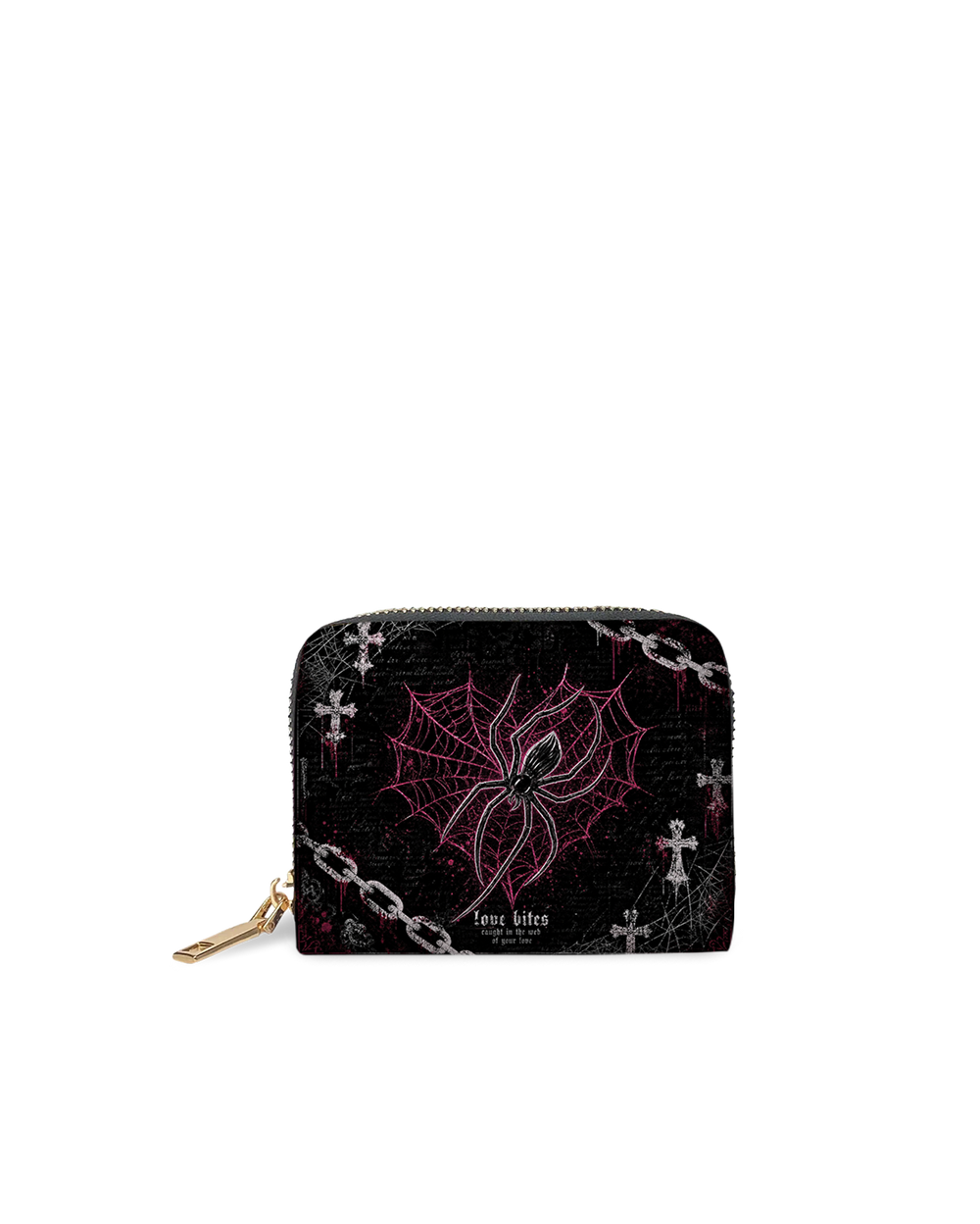 Web of Devotion Mini Wallet