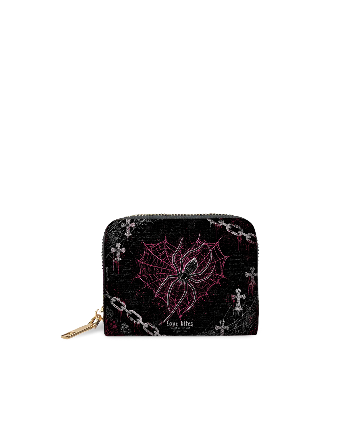 Web of Devotion Mini Wallet