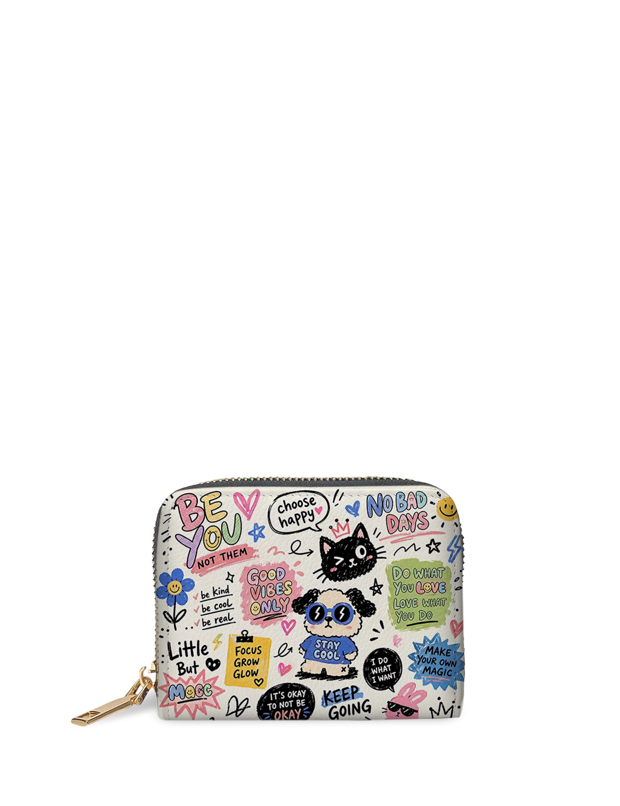 DIY "Paint-Your-Own" CritterVerse Mini Wallet (Paints Not Included)