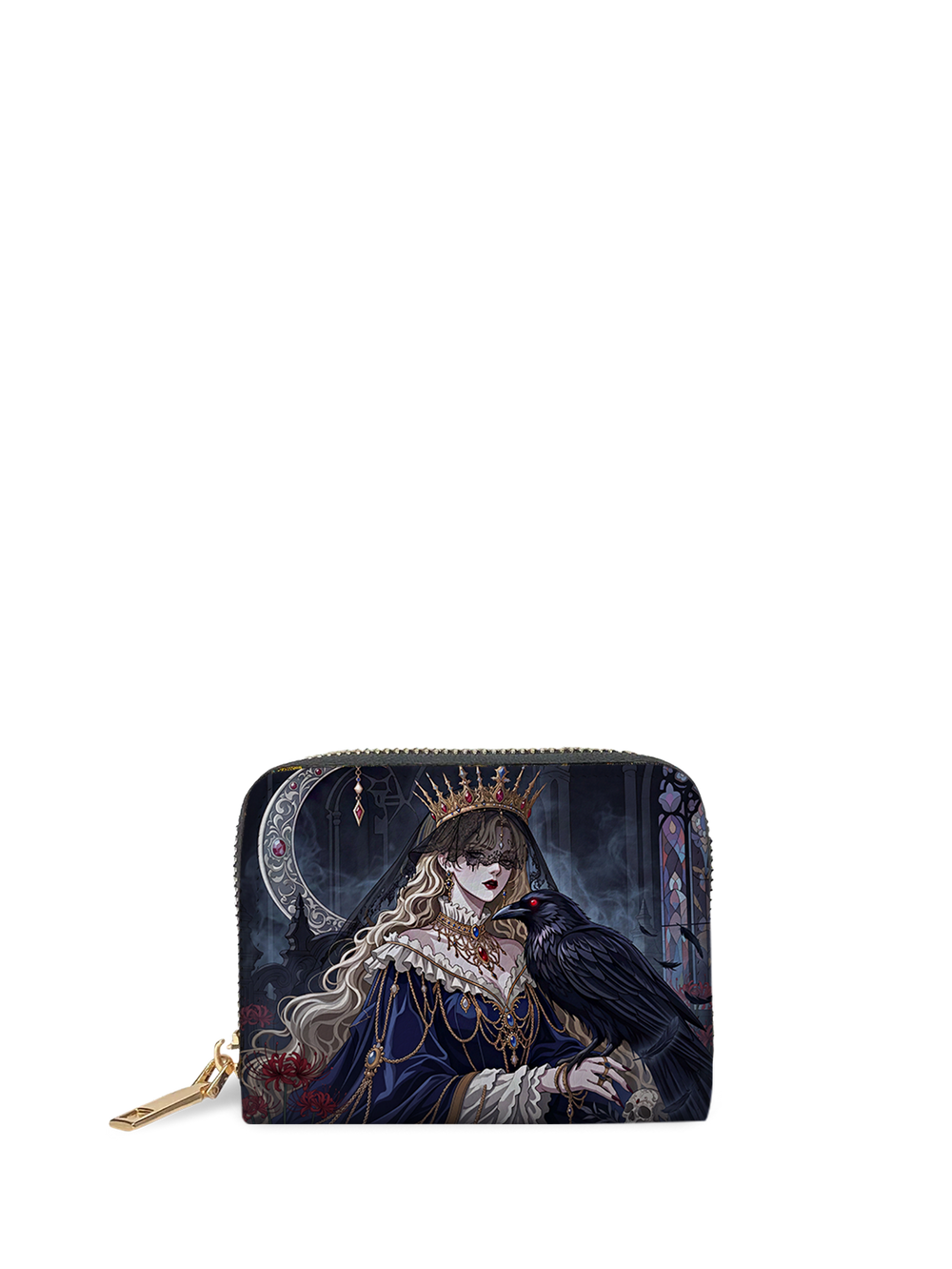 Raven's Moon Hymn Mini Wallet