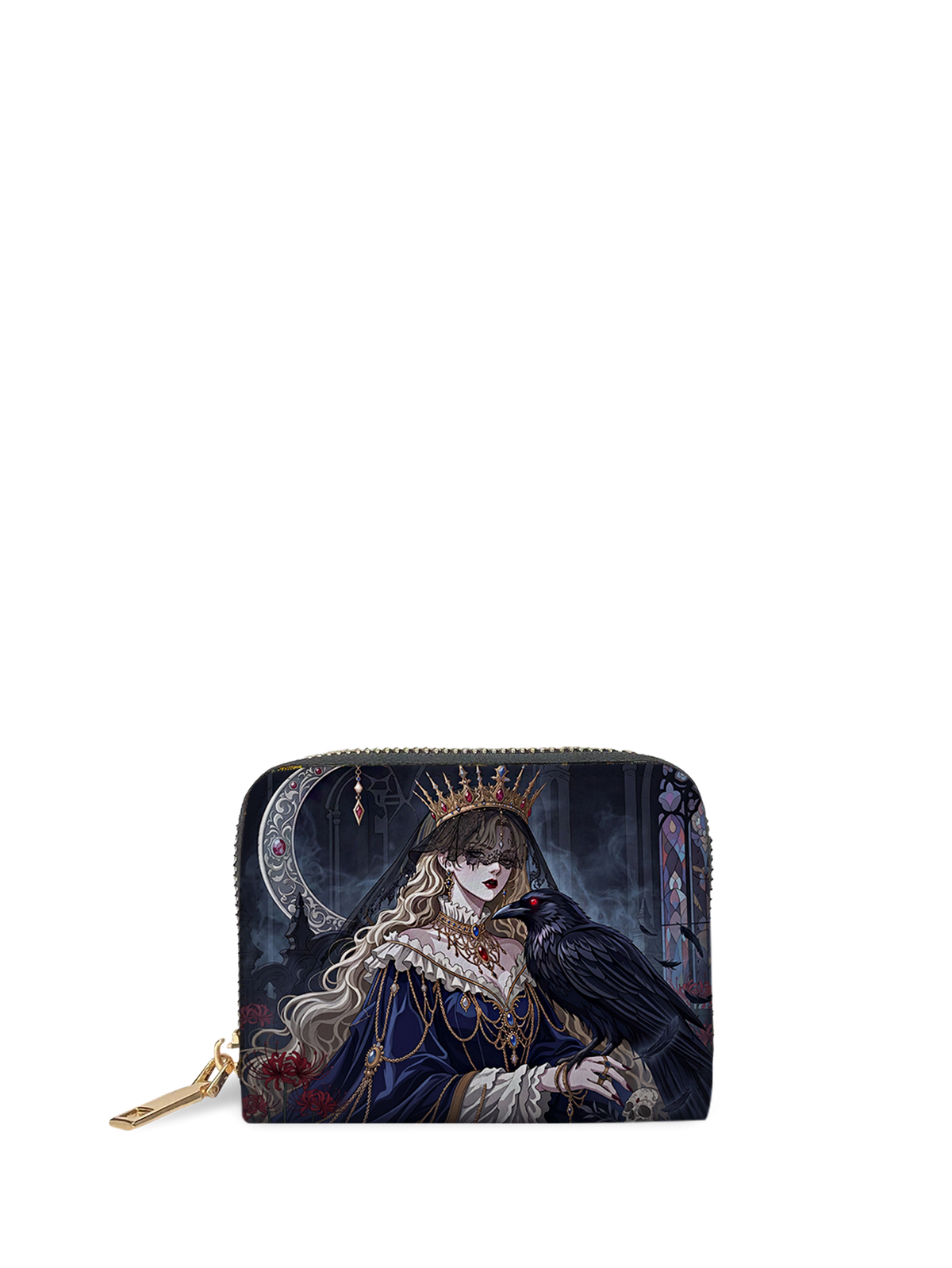 Raven's Moon Hymn Mini Wallet
