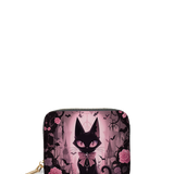 Pink Noir Cat Mini Wallet