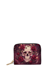 Bone Rose Mini Wallet