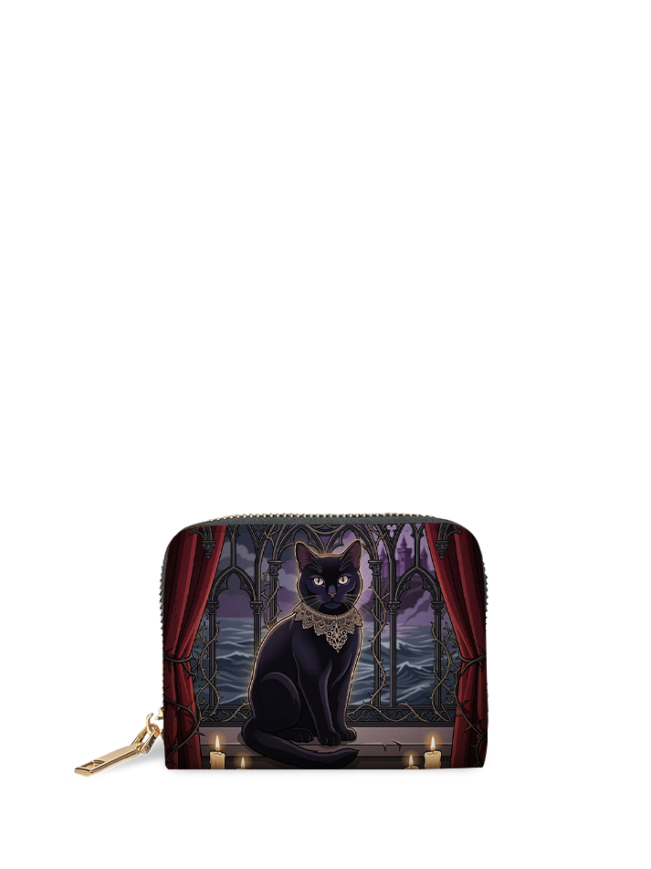 Candlelight Cat Mini Wallet