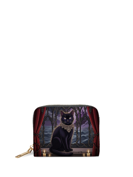 Candlelight Cat Mini Wallet