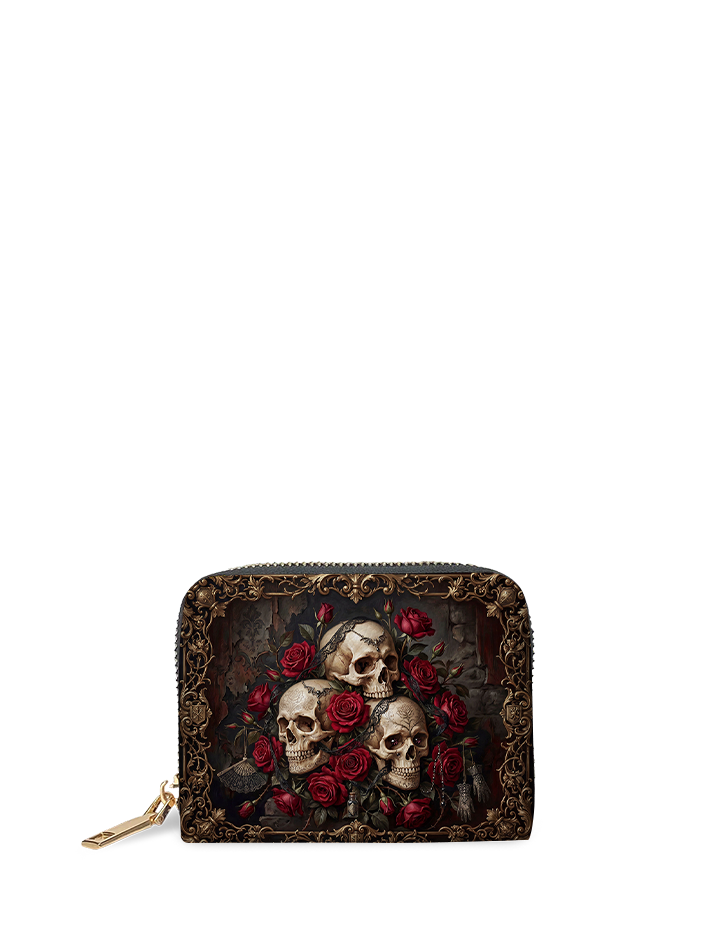 Ashen Bone Mini Wallet
