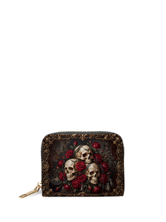 Ashen Bone Mini Wallet