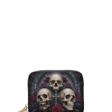 Trinity Skulls Mini Wallet